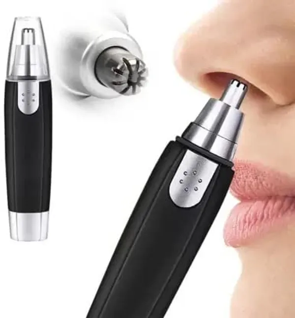Dual-Edge Blades Waterproof Painless Nose And Ear Hair Trimmer